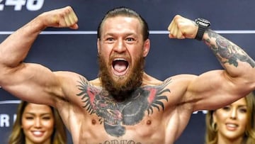 Conor McGregor completa su transformación física