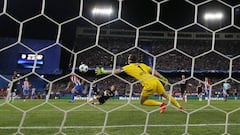 Atlético-Leverkusen en imágenes