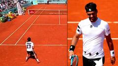 Por qu&eacute; el tenista Fognini luce dorsal como en el f&uacute;tbol