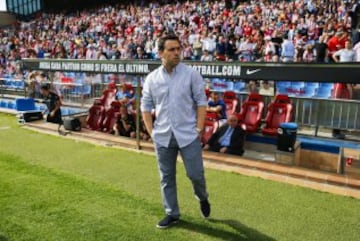 El entrenador del Espanyol, Sergio González.