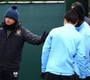 Mancini prueba con Nasri, Silva, Agüero y Dzeko en ataque