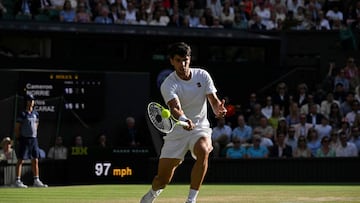 Fritz - Alcaraz, en directo: úlitma hora de semifinales de Wimbledon, hoy en vivo