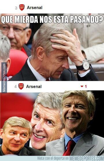 Los memes más divertidos de la carrera de Wenger