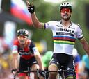 Sagan vence en Longwy y Froome escala al segundo puesto