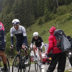 Sergio Higuita: "En la última subida me dio la pájara de frío"