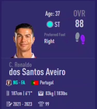 La media de Cristiano Ronaldo en FIFA 23 se desploma tras su fichaje por Al Nassr