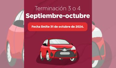 Edomex: ¿quiénes presentan la verificación vehicular en septiembre del 2024?