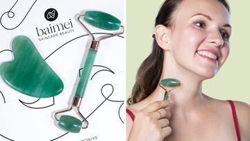 Black Friday 2021: el rodillo de jade para la cara tiene un 23% de descuento