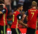 Bélgica arrolla a Gibraltar: 9-0 y jugó 50 minutos sin Witsel