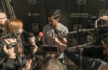 Portará el jersey número 10 con LAFC y desde ahora se ha convertido en uno de los líderes.