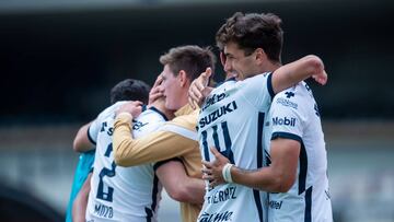 Pumas - Atlético de San Luis (3-0): Resumen del partido y goles