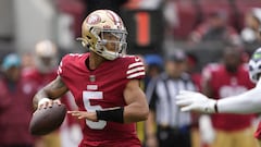Though his selection as the No. 3 overall pick in the 2021 NFL Draft suggests he’s quality, we’ve seen very little of the 49ers quarterback due to injury.