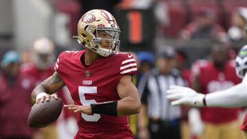 Though his selection as the No. 3 overall pick in the 2021 NFL Draft suggests he’s quality, we’ve seen very little of the 49ers quarterback due to injury.