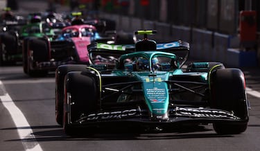 Alonso reinventa el rebufo: “Con el coche más lento en las rectas...”