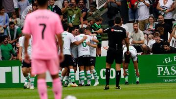 Gol del Racing al Eibar.