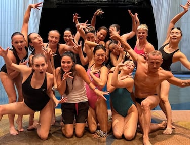 Para la España de Andrea Fuentes, lo que pasa en Las Vegas...