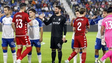 El Tenerife, ante el Alcorcón, último visitante madrileño, que perdió 1-0 esta campaña.