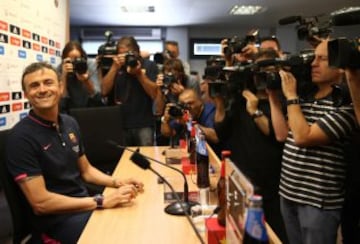 Rueda de prensa de Luis Enrique.