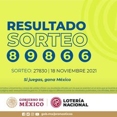 Resultados Lotería Tris Extra hoy: ganadores y números premiados | 18 de noviembre