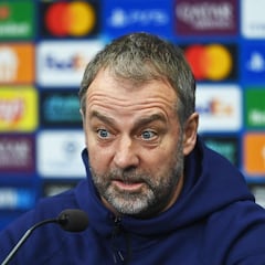 Flick: “De Lamine valoro que presione, que nos dé superioridad”