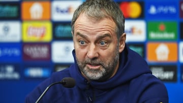 Flick, en conferencia de prensa.