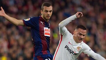 Joan Jordán junto a Roque Mesa