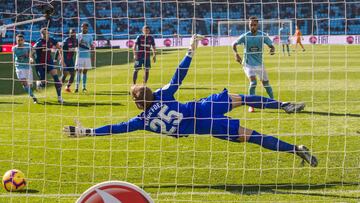 El Celta marca siempre en 2019 y sólo suma tres puntos