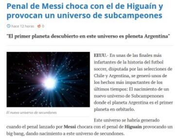 Messi, blanco de las burlas tras el título de Chile