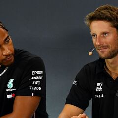 Grosjean insiste con la teoría de Verstappen sobre el Mercedes