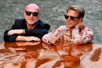 Domenico Dolce en Venecia antes de la boda de Jeff Bezos y Lauren S¨¢nchez.