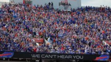 Grada del estadio Ralph Wilson.