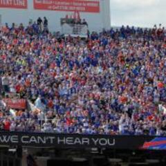 Los aficionados de los Bills son los que más alcohol consumen