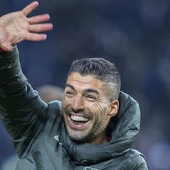 Luis Suárez se apunta al derbi; Giménez sigue al margen