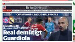 Para la prensa, el Madrid "fue la Bestia Blanca" en M¨²nich