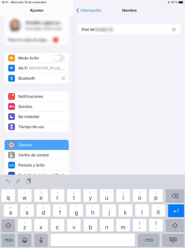 Así se cambia el nombre de tu iPhone en iOS 14