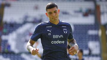 Brandon Vázquez volvió con normalidad a entrenamientos de Rayados