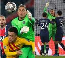 El partidazo de Keylor Navas ante el Barcelona en imágenes