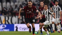 Bonucci pushing for Juventus return, says AC Milan's Leonardo