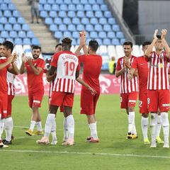 El Almería, en su mejor racha del último lustro