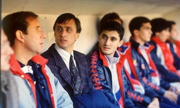 As a player, Ernesto Valverde was part of Johan Cruyff's Barcelona