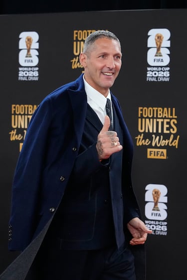 Marco Materazzi, exfutbolista y entrenador italiano.