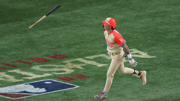 ARLINGTON, TEXAS - JULY 16: Jarren Duran #16 of the Boston Red Sox rounds the bases after hitting a two-run home run in the fifth inning against the National League during the 94th MLB All-Star Game presented by Mastercard at Globe Life Field on July 16, 2024 in Arlington, Texas. Richard Rodriguez/Getty Images/AFP (Photo by Richard Rodriguez / GETTY IMAGES NORTH AMERICA / Getty Images via AFP)