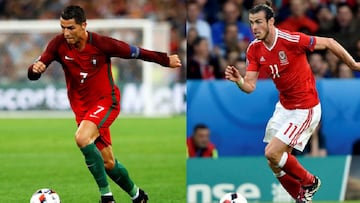 Portugal v Wales, Cristiano v Bale, semi final Euro 2016