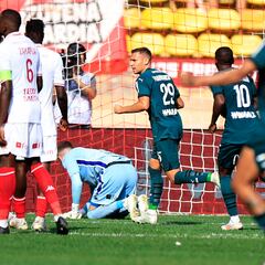 El Lens contiene al Mónaco in extremis