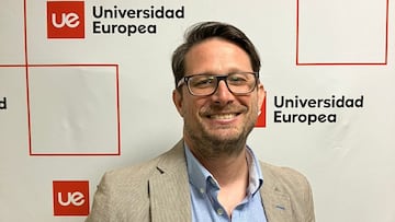 Carlos García Martí, profesor de la Universidad Europea y experto en Discriminación en el Deporte.