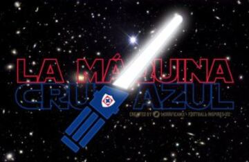 La Máquina del Cruz Azul, al estilo Star Wars.