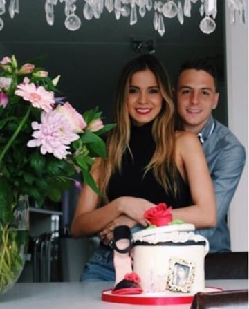 Karín celebra su cumpleaños junto a Santiago Arias