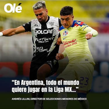 Lillini claims all Argentineans want to play in the Liga MX