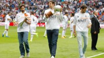 La sección de baloncesto, homenajeada.