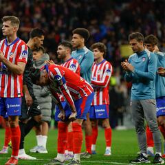 Atlético: malherido de tanto remar